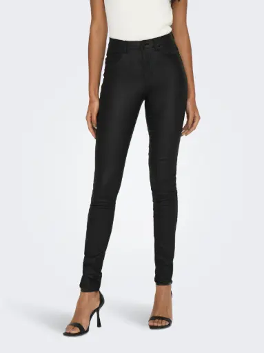Vaquero push up mujer negro